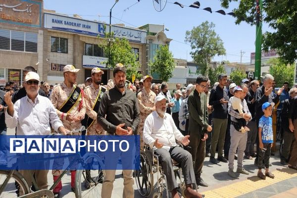 بزرگداشت سالگرد ارتحال امام خمینی (ره) در شهرستان نیشابور