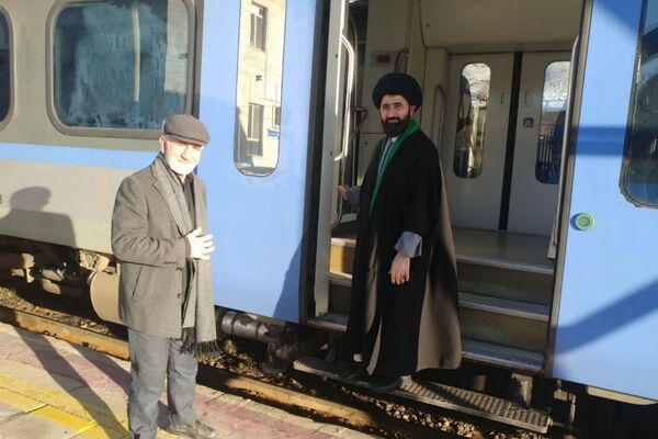 حضور امام جمعه فیروزکوه در جمع معتکفین مساجد شهرستان