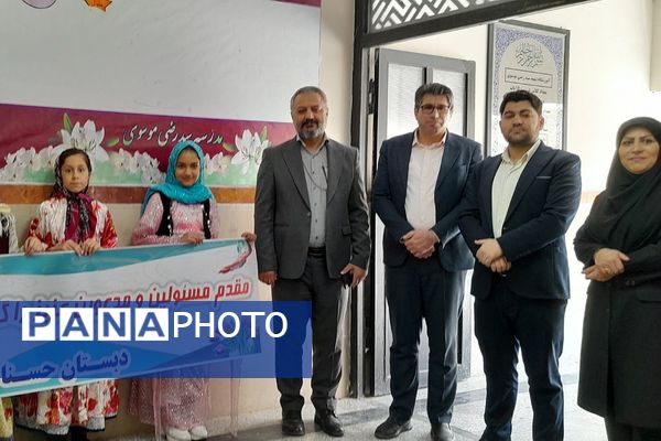 برپایی نمایشگاه طرح جابر در مدرسه حسنا بهارستان‌۲