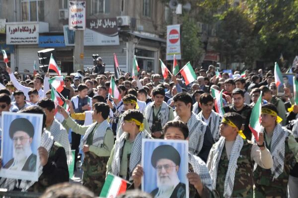 راهپیمایی 13 آبان در کرمانشاه