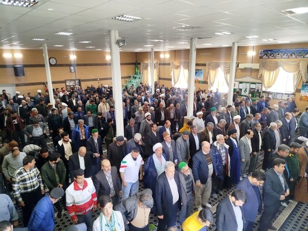 حضور پرشور مردم شهرستان فاروج در راهپیمایی قدس