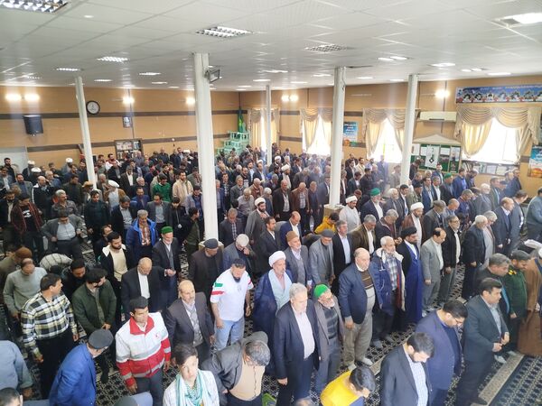 حضور پرشور مردم شهرستان فاروج در راهپیمایی قدس