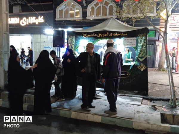 برپا شدن مواکب در حسینیه فضل نیشابور 