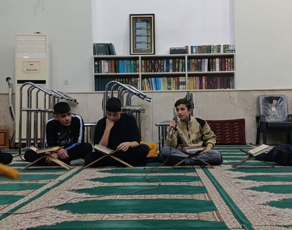 برپایی سفره افطار و برگزاری جلسه قرآن در شب ولادت امام حسن مجتبی (ع)