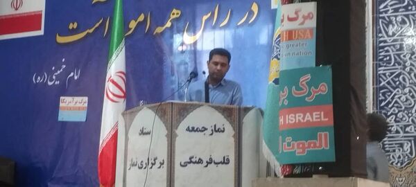 حضور پرشور مردم فین در میعادگاه نماز جمعه