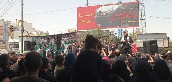 راهپیمایی جاماندگان اربعین حسینی در مشهد