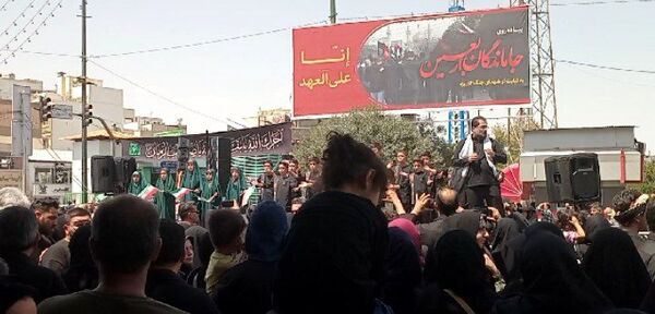 راهپیمایی جاماندگان اربعین حسینی در مشهد