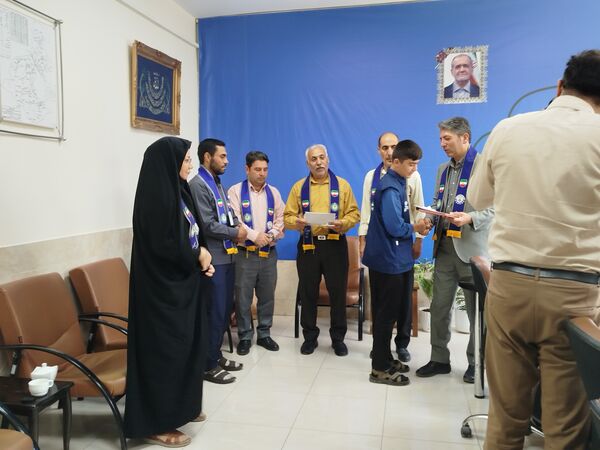 تقدیر مدیر آموزش و پرورش فاروج از خبرنگاران پانا