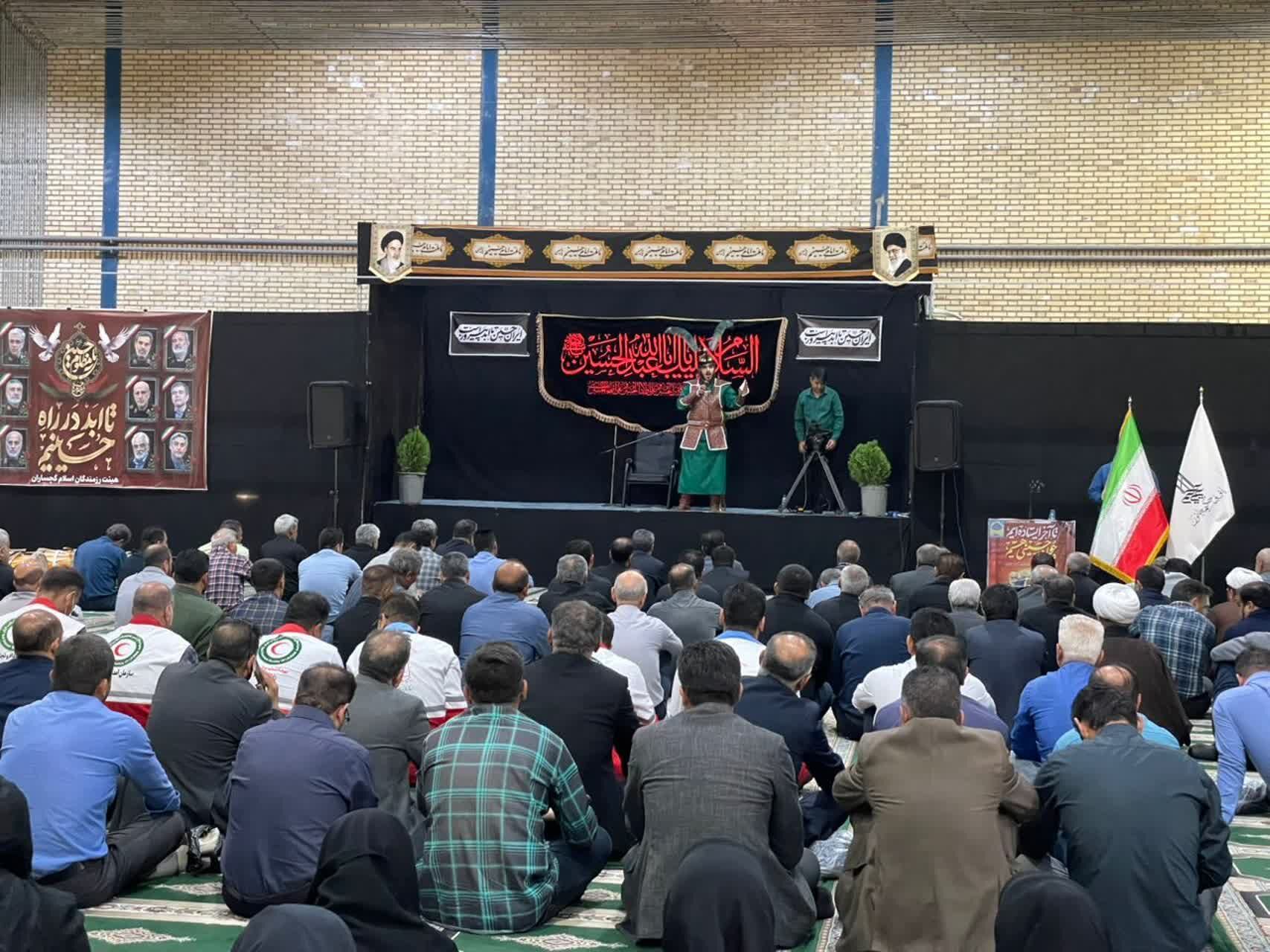 مراسم بزرگداشت شهدای اقتدار در گچساران