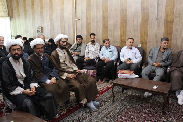 آیین سنگرسپاری رئیس اداره تبلیغات اسلامی شهرستان سامان