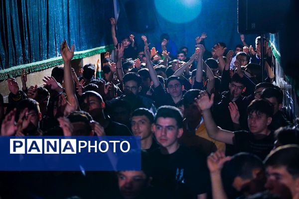 مراسم سوگواری شهادت حضرت فاطمه(س) در مدارس ناحیه 2 بهارستان