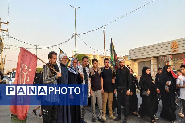 خروش کاروان پیاده‌روی یکصدهزار نفری «مشایه اهواز» 