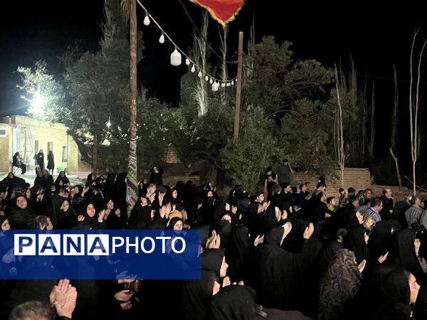 عزاداری دلسوختگان حسینی در روستای کرسگان