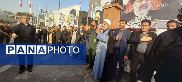 بم در سوگ رئیس‌جمهور مردمی، جهادی و انقلابی 