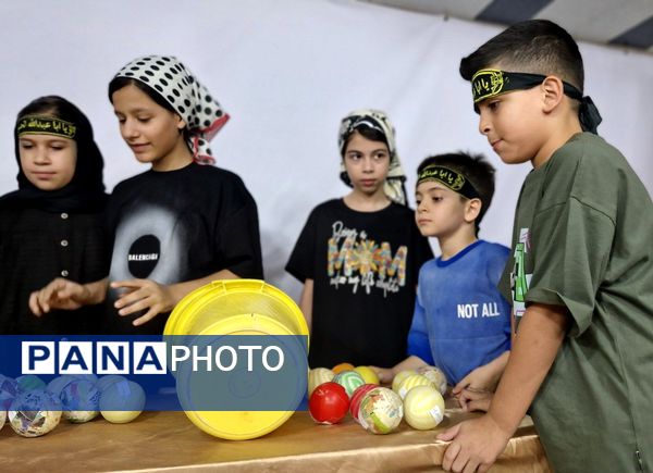 گردهمایی کودکان عاشورایی در گلوگاه 