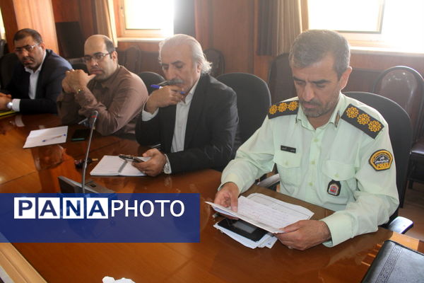 نشست خبری فرمانده انتظامی استان بوشهر