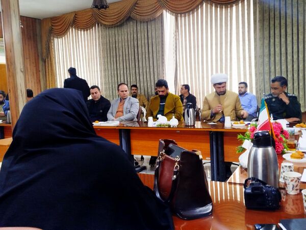 جلسه برنامه‌ریزی برگزاری راهپیمایی یوم‌الله ۲۲ بهمن با حضور مدیران مدارس شهرستان فاروج