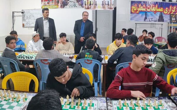  مسابقات شطرنج دانش‌آموزی شهرستان بهبهان با مشارکت دانش‌آموزان