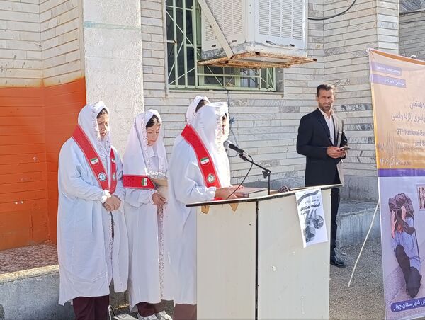 بیست و هفتمین مانور سراسری زلزله در مدارس شهرستان چوار