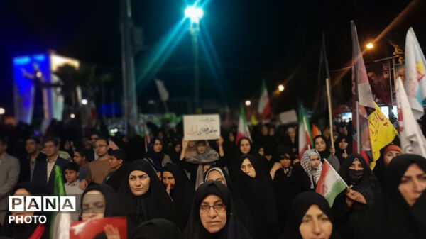 نود و پنجمین شب استقامت در کوهدشت