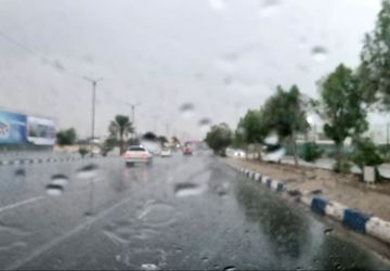 ثبت بارش بیش از ۲۰۰ میلیمتر در میناب