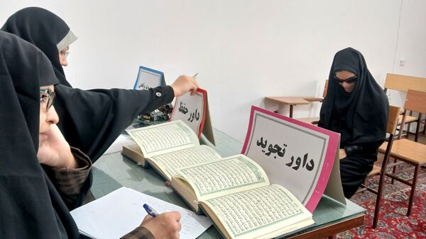 مسابقات قرآن بسیج در شهرستان کاشمر