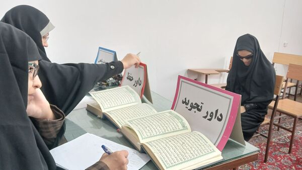 مسابقات قرآن بسیج در شهرستان کاشمر