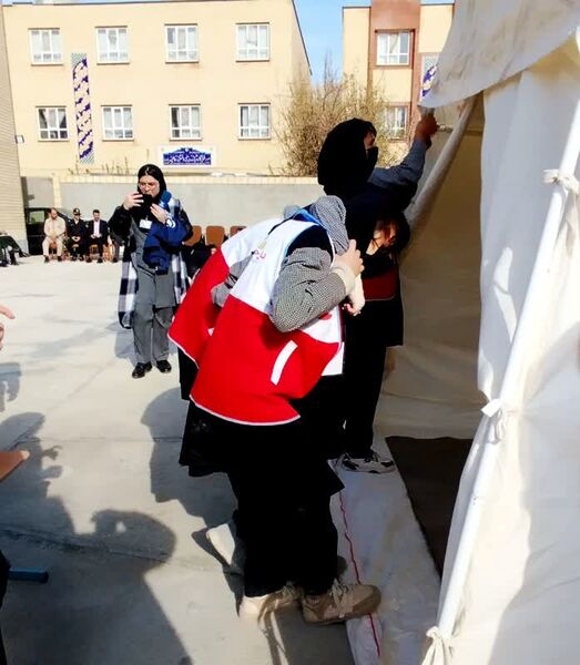 بیست و هفتمین مانور سراسری زلزله و ایمنی در مدارس شهرستان کلات