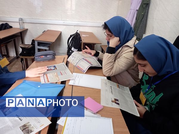 برگزاری کار آزمون هزاردستان (انشانویسی)