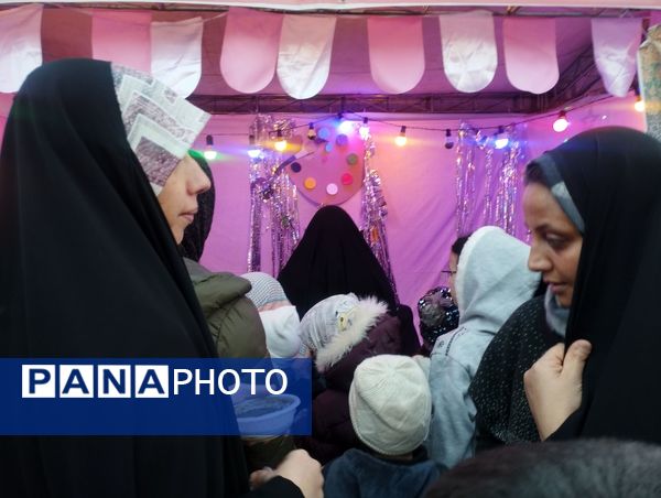 جشن بزرگ خیمه الانتظار در خیابان انتظار