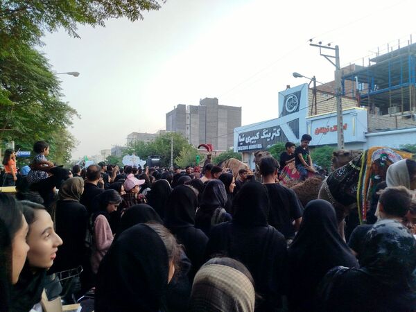 مراسم دسته بنی اسد در کاشمر