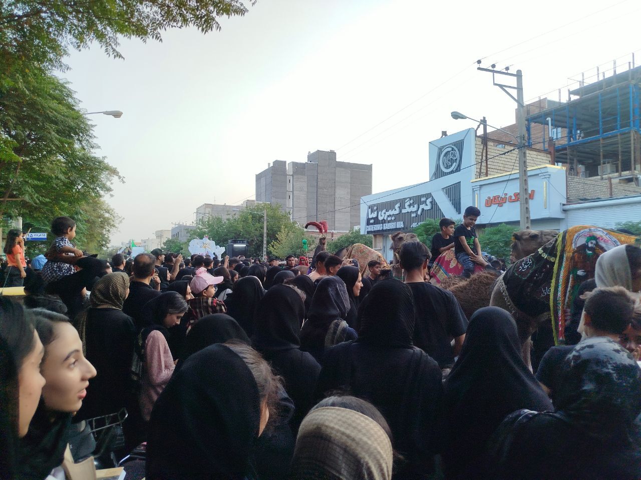 مراسم دسته بنی اسد در کاشمر