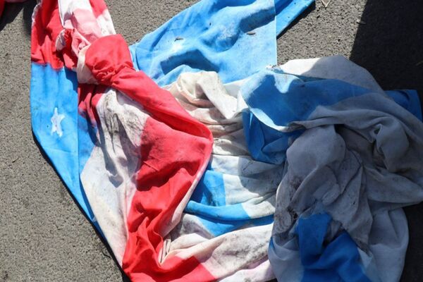 حضور پرشور دانش‌آموزان پاکدشتی در راهپیمایی روز ۱۳ آبان