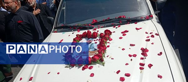 تشییع باشکوه پیکر بسیجی شهید در حمله رژیم صهیونیستی؛ مردم با فریاد مرگ بر اسرائیل وداع کردند