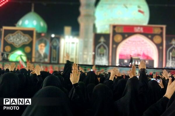 وداع با آقای شهید ایران در آستان مقدس جمکران
