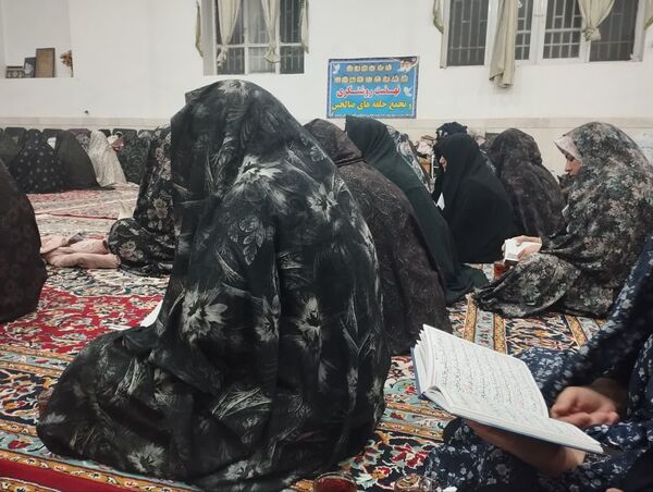 عزاداری شب شهادت حضرت زینب سلام الله علیه در‌ شهرستان خلیل آباد