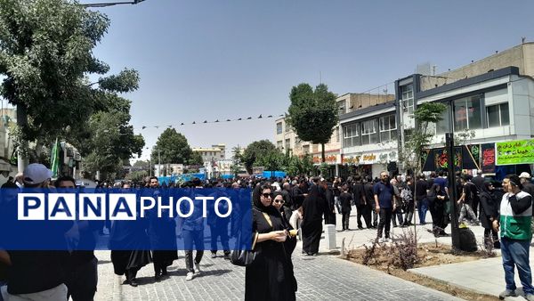 برگزاری تجمع یوم العباس در امامزاده حسن کرج