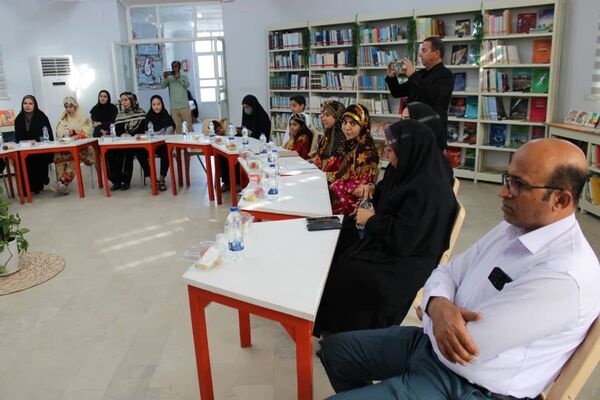 حضور مسئولان کانون پرورش فکری کشور در جاسک و نوید اجرای تماشاخانه سیار