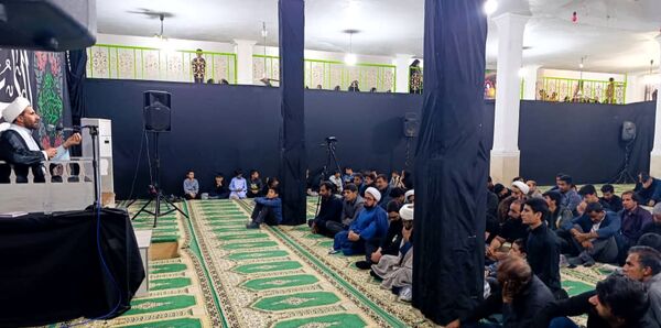 مراسم باشکوه ایام فاطمیه در هیات ریحانه النبی رودبار جنوب