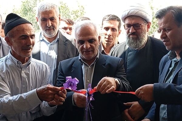 افتتاح آموزشگاه ۶ کلاسه شهر بن