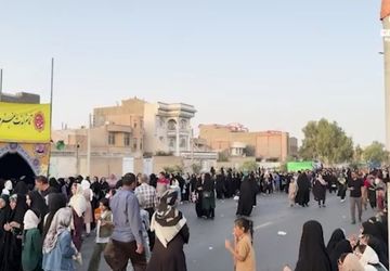 مردم زاهدان با شرکت در مهمانی ۳ کیلومتری غدیر، حماسه‌ای ضد استکباری آفریدند