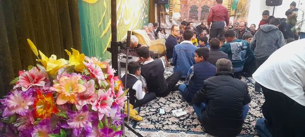 جشن میلاد حضرت مهدی (ع) در زینبیه شهرستان کاشمر