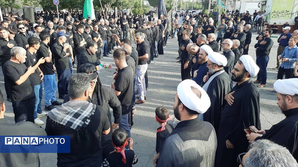 مراسم عزاداران تاسوعای حسینی در اشتهارد 