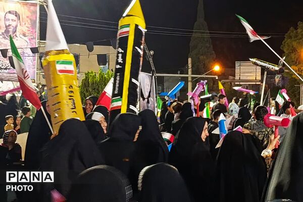 موشک‌های مقاومت در دستان کودکان فیروزآباد