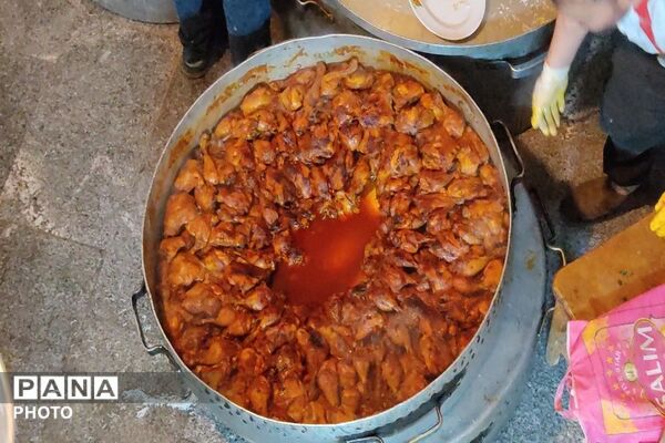ضیافت افطاری همراه با نماز جماعت مغرب و عشاء در مسجد جامع شهر بار 