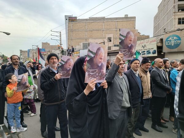 حضور پر شور مردم شهرستان قدس در راهپیمایی روز قدس