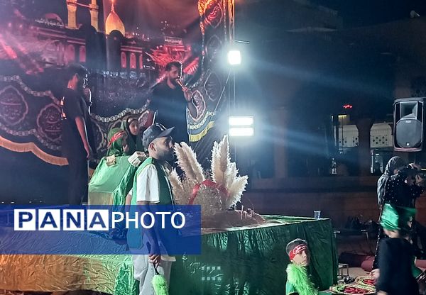 عزاداری هیات بنت الحسین (ع) در حرم بانوی کرامت 