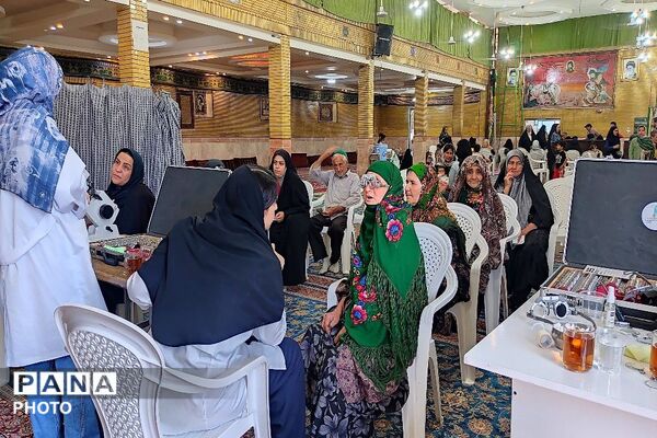 سومین روز از حضور تیم پزشکی اثر در شهر بار نیشابور