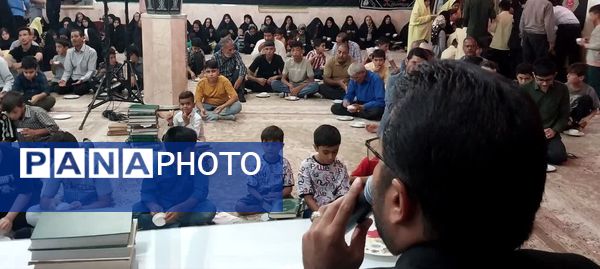 افتتاحیه جلسه قرآنی شهدای روستای فدافن