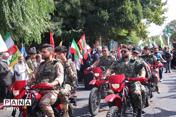 رزمایش «جانفدایان ایران» در تبریز